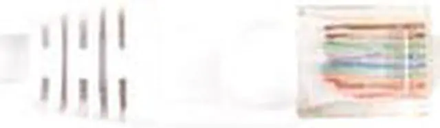 Main image of Black Box CAT5e Value Line Patch Cable, Stranded, White, 7-ft. (2.1-m)