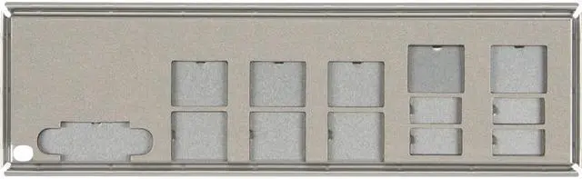 Alt view image 6 of 6 - Supermicro Standard I/O Shield for A2SDV-TLN5F MCP260000840N