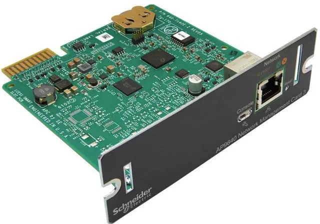 Alt view image 3 of 18 - Apc By Schneider Electric Ap9640 Ups Management Adapter