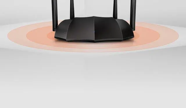 Alt view image 2 of 20 - Tenda AC8 IEEE 802.11ac Ethernet Wireless Router - 2.40 GHz ISM Band - 5 GHz UNII Band - 4 x Antenna(4 x External) - 150 MB/s Wireless Speed - 3 x Network Port - 1 x Broadband Port - Gigabit Ethernet