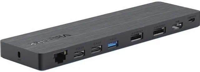 Alt view image 2 of 20 - VisionTek VT2000 USB C Display Docking Station with Power Passthrough 901284