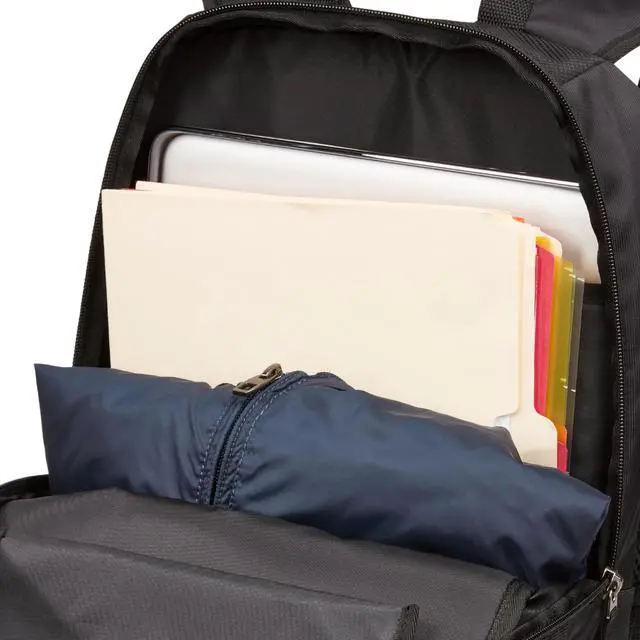 Alt view image 5 of 20 - Case Logic Carrying Case (Backpack) For 10.5" To 15.6" Notebook - Black