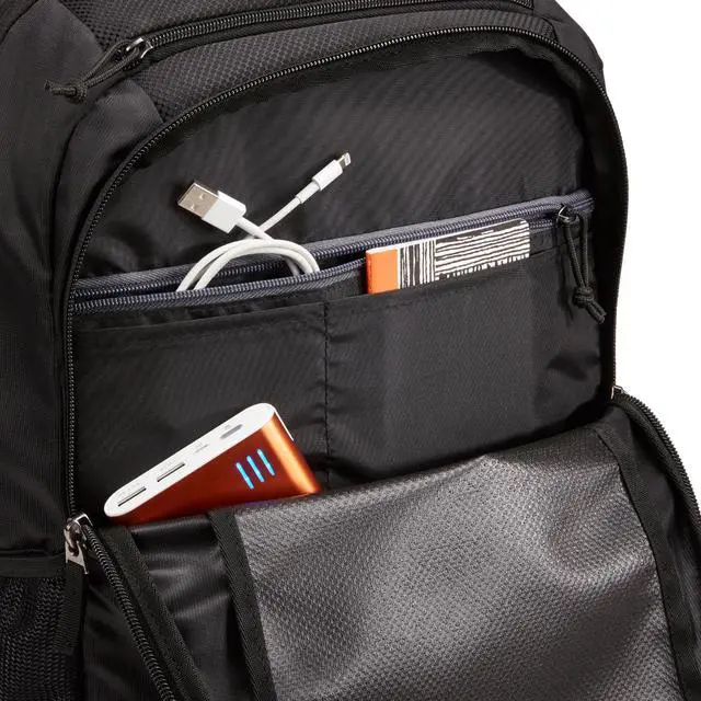 Alt view image 4 of 20 - Case Logic Carrying Case (Backpack) For 10.5" To 15.6" Notebook - Black