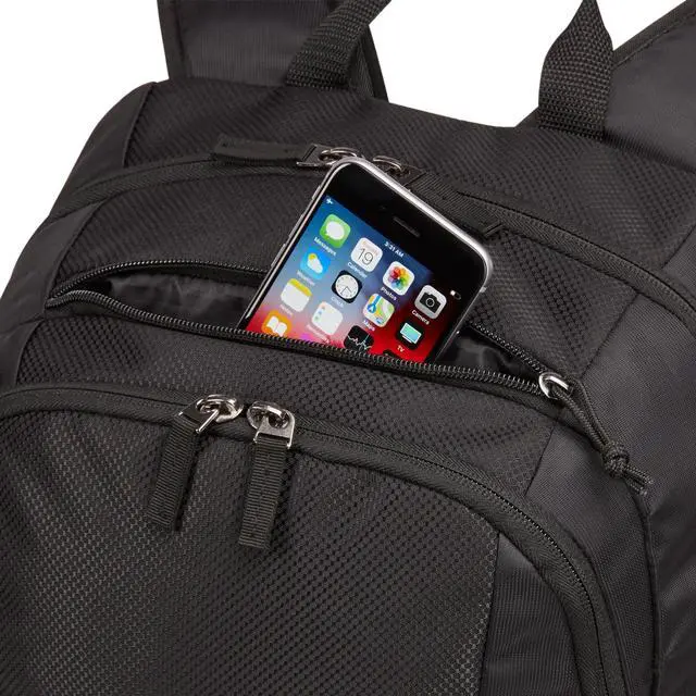Alt view image 2 of 20 - Case Logic Carrying Case (Backpack) For 10.5" To 15.6" Notebook - Black