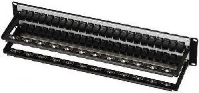 Alt view image 4 of 11 - BlackBox Network Services JPM810A-R2 Feed Through Patch Panel - Unshaccs