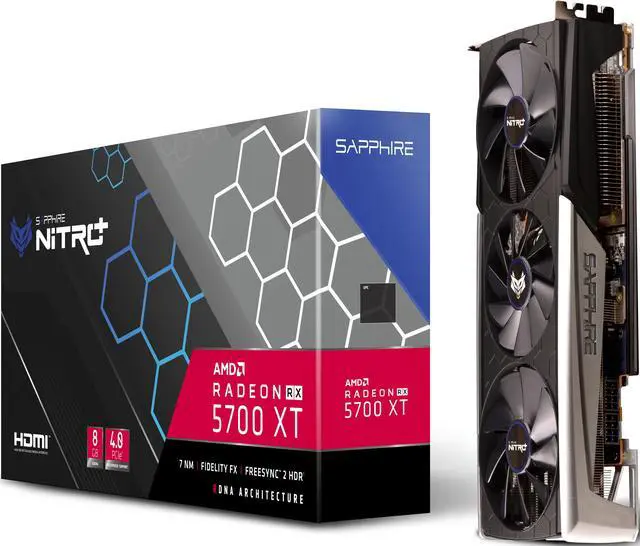 Alt view image 8 of 16 - Sapphire 11293-03-40G NITRO+ AMD Radeon RX 5700 XT 8GB GDDR6 2HDMI/2DisplayPort PCI-Express 4.0 Video Card