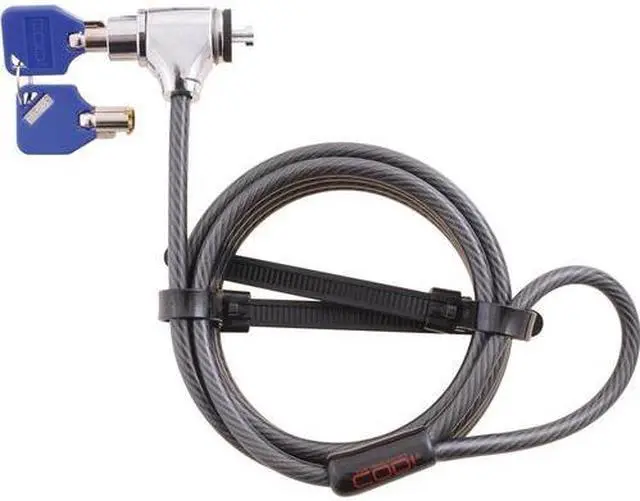 Alt view image 4 of 10 - CODi 9 Pin Key Cable Lock A02024