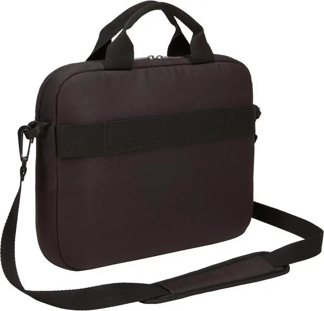Alt view image 3 of 12 - Case Logic Advantage Adva-111 Black Carrying Case (Attaché) For 10" To 12" Notebook - Black