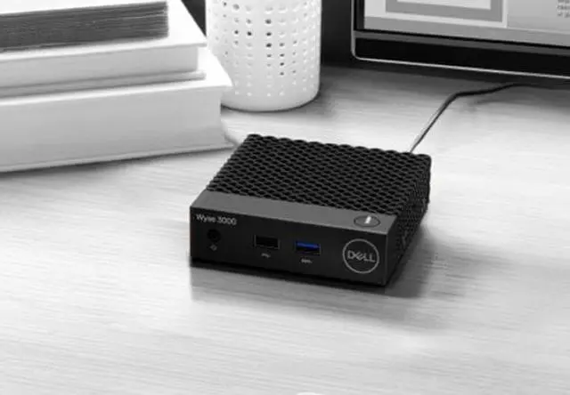 Alt view image 3 of 10 - Dell Wyse 3040 Thin client Computer Atom x5 Z8350 2GB 16GB Wyse Thin OS H0R56