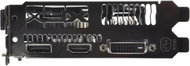 Alt view image 8 of 10 - XFX RX-560D4SFG5 Radeon RX 560 4GB GDDR5 - 1196 MHz Core - 14 CU - Dual Slot Space Required Graphic Card