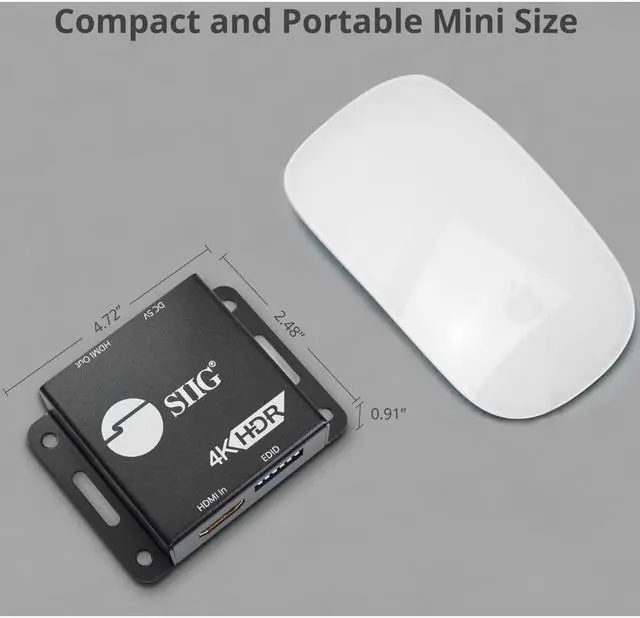 Alt view image 3 of 20 - HDMI 2.0 EDID EMULATOR BOOSTS
