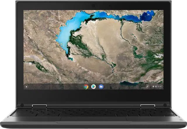 Alt view image 6 of 15 - Lenovo 300e Windows 2nd Gen 81M90061US 11.6" Touchscreen 2 in 1 Notebook - 1366 x 768 - Celeron N4120 - 4 GB RAM - 64 GB Flash Memory - Black - Windows 10 Pro Education 64-bit - Intel UHD Graphic