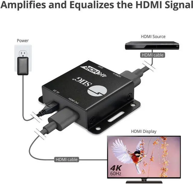 Alt view image 6 of 20 - HDMI 2.0 EDID EMULATOR BOOSTS
