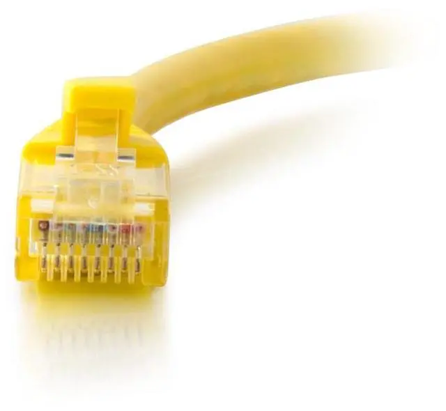 Alt view image 4 of 4 - C2G 50742 2 ft. Cat6a Snagless Unshielded (UTP) Ethernet Network Patch Cable - Yellow