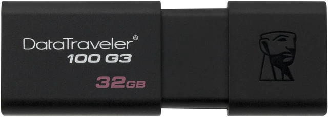 Alt view image 6 of 9 - Kingston DataTraveler 100 G3 USB Flash Drive DT100G332GB3P