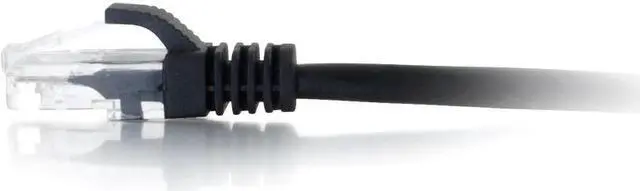 Alt view image 3 of 7 - C2G 00408 Cat5e Cable - Snagless Unshielded Ethernet Network Patch Cable, Black (30 Feet, 9.14 Meters)