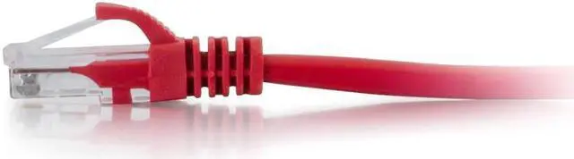Alt view image 3 of 6 - C2G 50810 15 ft. Cat6a Snagless Unshielded (UTP) Ethernet Network Patch Cable - Red
