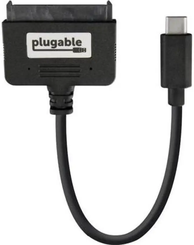 Alt view image 7 of 12 - Plugable SATA Adapter Cable - USB-C to SATA, 6in (15cm)
