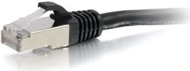 Alt view image 6 of 11 - C2G 00712 Cat6a Cable - Snagless Shielded Ethernet Network Patch Cable, Black (7 Feet, 2.13 Meters)