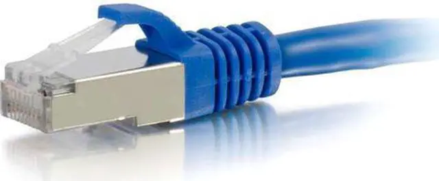 Alt view image 2 of 4 - C2G-25ft Cat6a Snagless Shielded STP Network Patch Cable Blue 00686