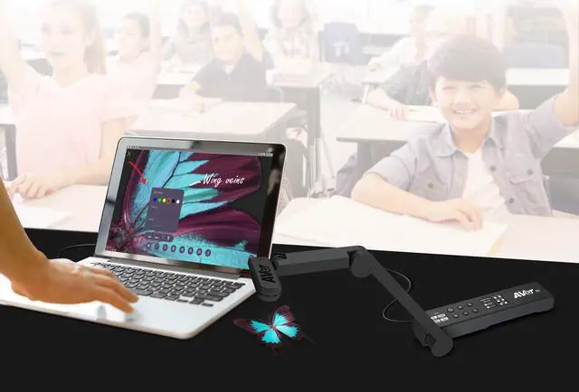 Alt view image 7 of 11 - AVer M15-13M Document Camera VISM1513M