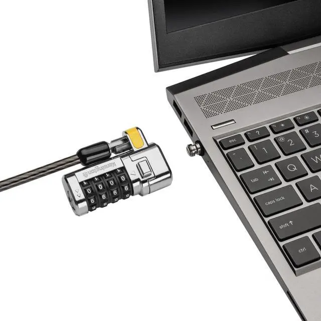 Alt view image 5 of 20 - Kensington ClickSafe Combination Laptop Lock for Nano Security Slot 6ft. (K68104WW)
