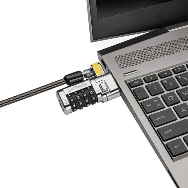 Alt view image 6 of 20 - Kensington ClickSafe Combination Laptop Lock for Nano Security Slot 6ft. (K68104WW)