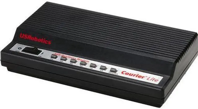 Alt view image 2 of 10 - U.S. Robotics Courier Lite 56K Business Modem USR5686G-PRO