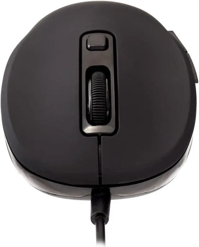 Alt view image 5 of 17 - V7 Pro USB 6Button Wired Mouse Front/Back Button Adjustable DPI