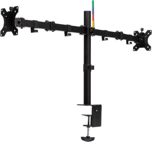 Alt view image 7 of 20 - Kensington SmartFit Ergo Dual Extended Monitor Arm - Mounting kit - for 2 monitors (adjustable arm) - metal - black - sc