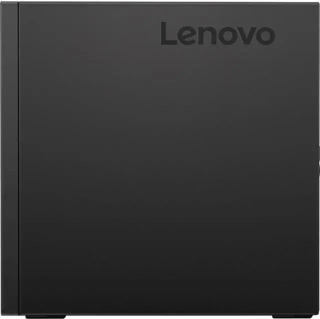 Alt view image 5 of 10 - Lenovo ThinkCentre M720q 10T700CNUS Desktop Computer - Core i5 i5-9400T - 8 GB RAM - 256 GB SSD - Tiny - Black - Windows 10 Pro 64-bit - Intel UHD Graphics 630 - English Keyboard - Wireless LAN - Blue