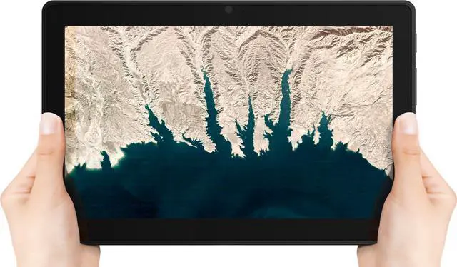 Alt view image 3 of 20 - Lenovo Chromebook 10e 10.1" Tablet 4GB 32GB Storage Chrome OS Black