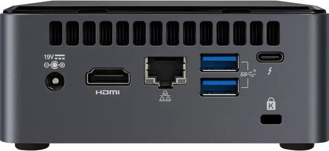 Alt view image 3 of 9 - Intel NUC 10 Performance Mini Desktop i5-10210U 8GB 1TB HDD 256 GB SSD W10