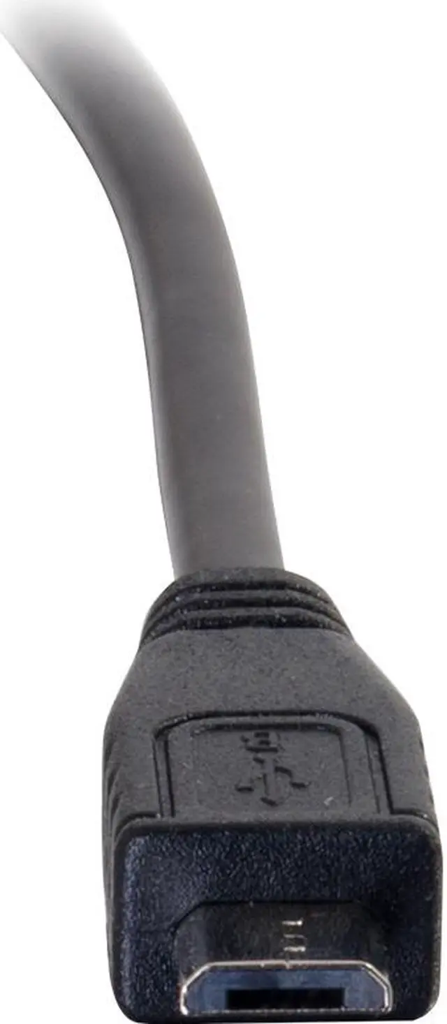 Alt view image 14 of 16 - C2G 28852 USB 2.0 USB-C to USB Micro-B Cable M/M for Phones, Laptops, Tablets, Chromebook Pixel, Samsung Galaxy TabPro S, LG G6, Apple Macbook, Black (10 Feet, 3.04 Meters)