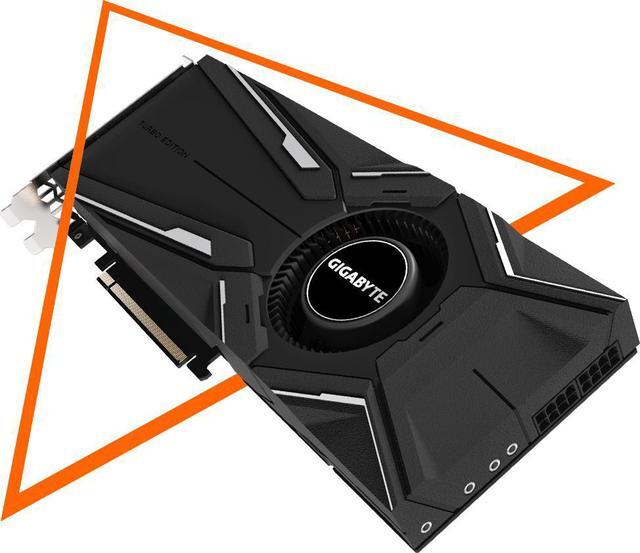 Alt view image 4 of 17 - GIGABYTE NVIDIA GeForce RTX 2080 TI TURBO OC 11GB (Rev. 2.0) GDDR6 HDMI/3DisplayPort/USB Type-C PCI-Express Video Card