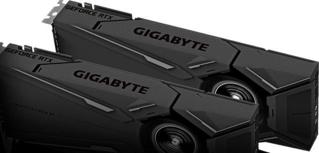 Alt view image 7 of 17 - GIGABYTE NVIDIA GeForce RTX 2080 TI TURBO OC 11GB (Rev. 2.0) GDDR6 HDMI/3DisplayPort/USB Type-C PCI-Express Video Card