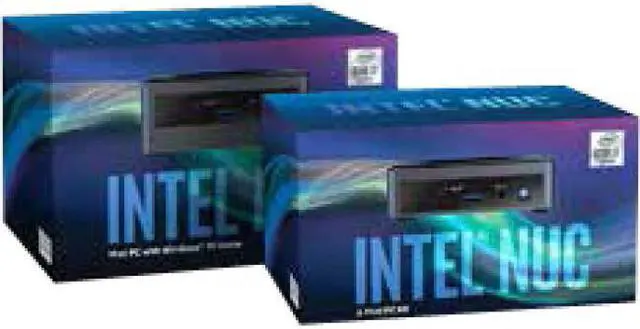 Alt view image 2 of 9 - Intel NUC 10 Performance Mini Desktop i5-10210U 8GB 1TB HDD 256 GB SSD W10