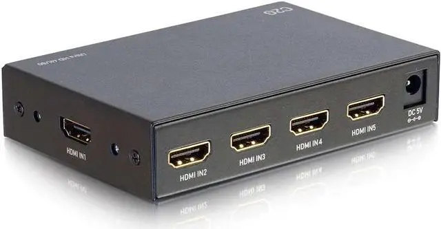 Main image of C2G HDMI SELECTOR SWITCH 5X1-4K