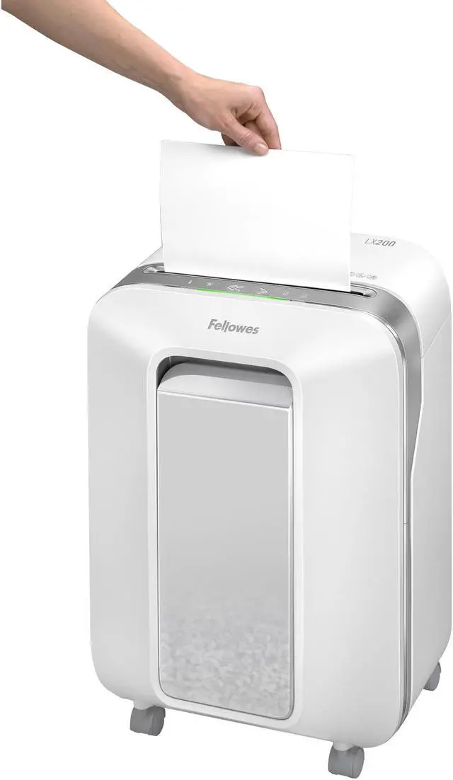 Alt view image 7 of 18 - Fellowes LX200 12-Sheet Micro-Cut Commercial Shredder (5015101)
