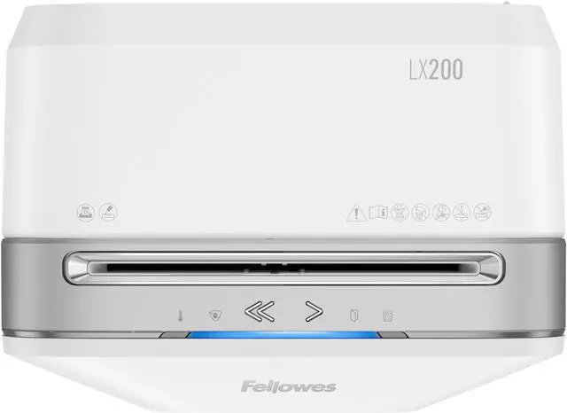 Alt view image 6 of 18 - Fellowes LX200 12-Sheet Micro-Cut Commercial Shredder (5015101)
