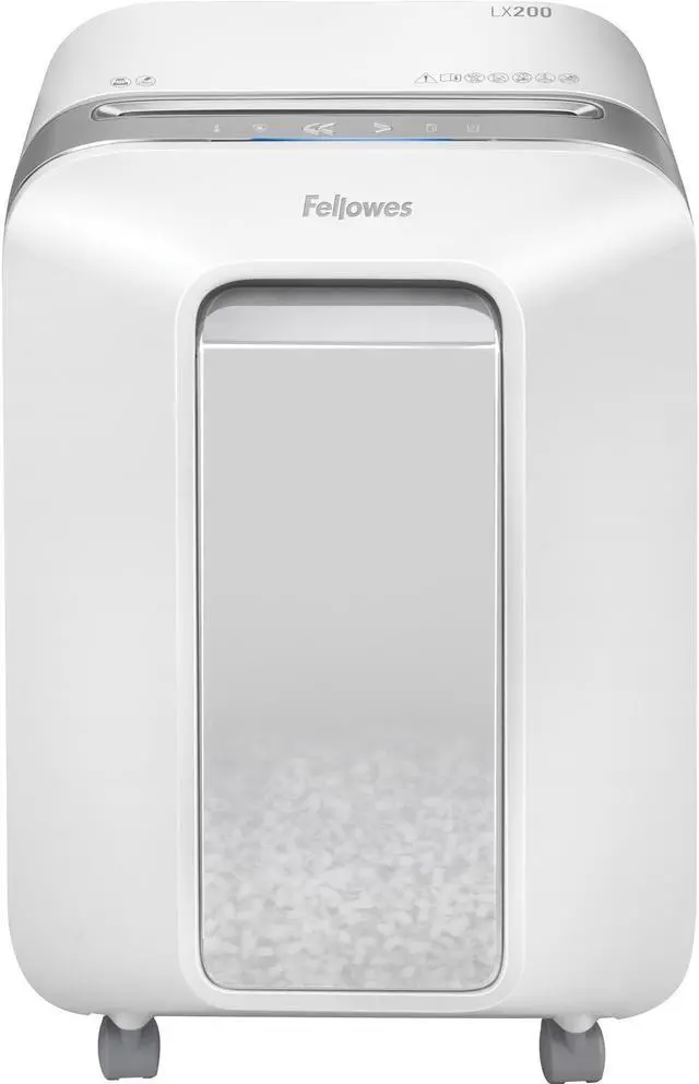 Alt view image 8 of 18 - Fellowes LX200 12-Sheet Micro-Cut Commercial Shredder (5015101)