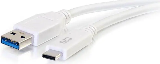 Main image of C2G 28836 C2G 6FT USB 3.0 USB TYPE C TO USB A USB CABLE WHITE M/M