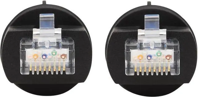 Alt view image 4 of 10 - Tripp Lite Industrial Cat6 UTP Patch Cable - RJ45 M/M, 16 ft. (5 m) - 16 ft Category 6 Network Cable for Network Device, Digital Signage Display, PoE-enabled Device, Surveillance Camera, VoIP Device,