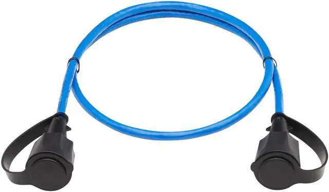 Alt view image 2 of 13 - Tripp Lite Industrial Cat6 UTP Patch Cable - RJ45 M/M, 3 ft. (1 m) - 3 ft Category 6 Network Cable for Network Device, Digital Signage Display, PoE-enabled Device, Surveillance Camera, VoIP Device, Te