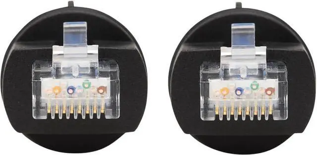 Alt view image 6 of 11 - Tripp Lite Industrial Cat6 UTP Patch Cable - RJ45 M/M, 10 ft. (3 m) - 10 ft Category 6 Network Cable for Network Device, Digital Signage Display, PoE-enabled Device, Surveillance Camera, VoIP Device,