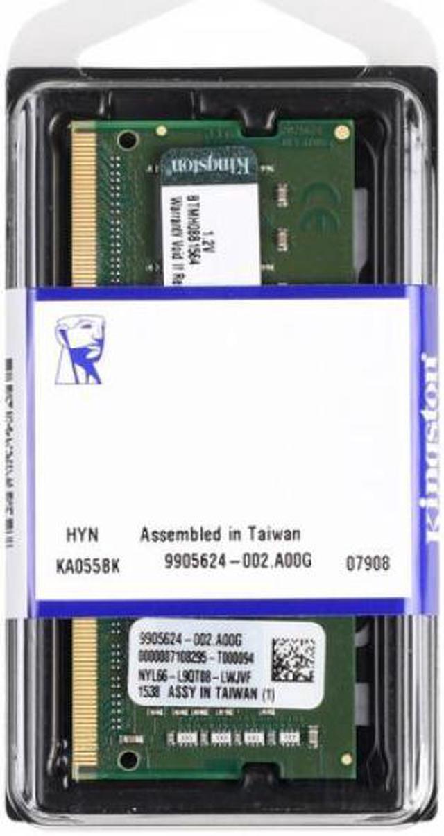 Alt view image 4 of 20 - Kingston ValueRAM KVR26S19D8/16 DDR4-2666 SODIMM 16GB/2Gx64 REG CL19 Notebook Memory