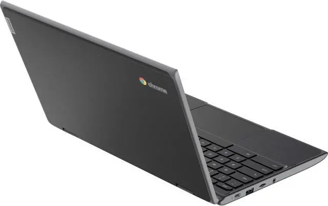 Alt view image 6 of 18 - Lenovo 300e Chromebook 2nd Gen 82CE0000US 11.6" Touchscreen Convertible 2 in 1 Chromebook - HD - 1366 x 768 - AMD A-Series A4-9120C Dual-core (2 Core) 1.60 GHz - 4 GB Total RAM - 32 GB Flash Memory - Black