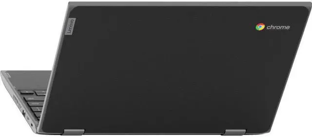 Alt view image 5 of 18 - Lenovo 300e Chromebook 2nd Gen 82CE0000US 11.6" Touchscreen Convertible 2 in 1 Chromebook - HD - 1366 x 768 - AMD A-Series A4-9120C Dual-core (2 Core) 1.60 GHz - 4 GB Total RAM - 32 GB Flash Memory - Black