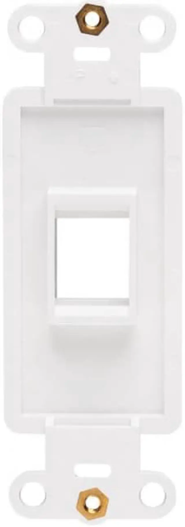 Alt view image 4 of 12 - Tripp Lite Center Plate Insert Decora Style - Vertical 1 Port