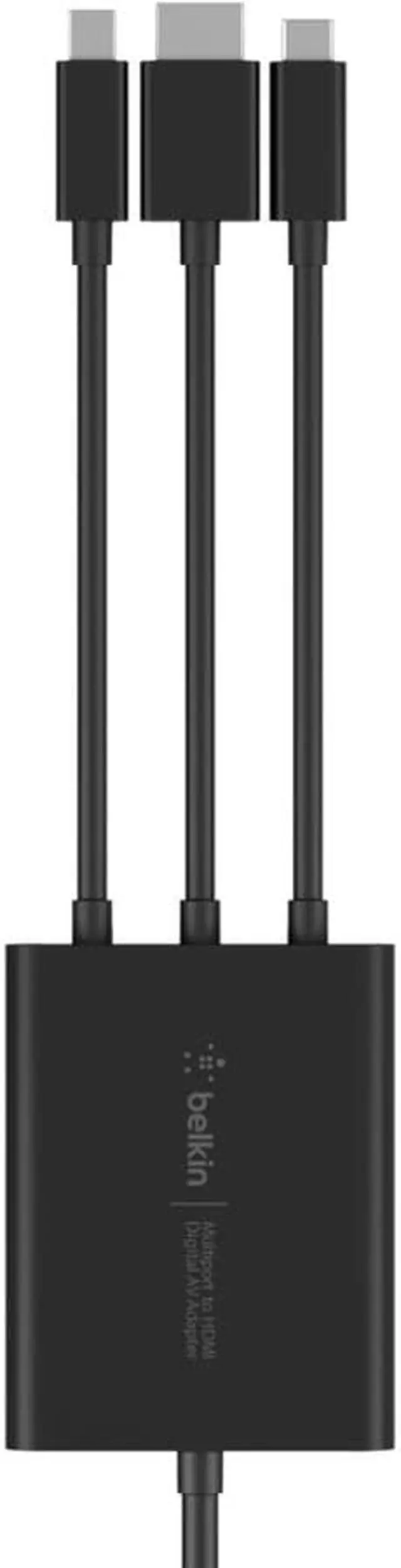 Alt view image 7 of 16 - Belkin Connect Digital Multiport To Hdmi® Av Adapter